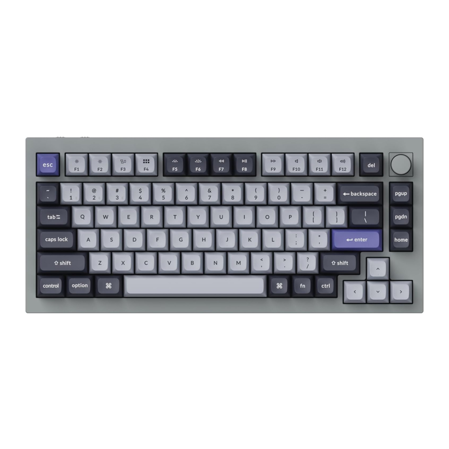 Keychron Q1 Pro - Bluetooth Mechanical Keyboard Manual | ManualsLib