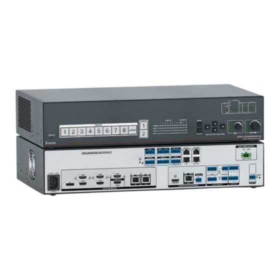 Extron electronics DTP2 CrossPoint 82 User Manual