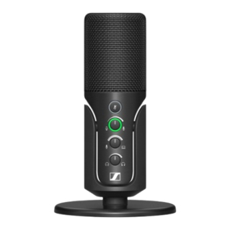 Sennheiser PROFILE Quick Manual