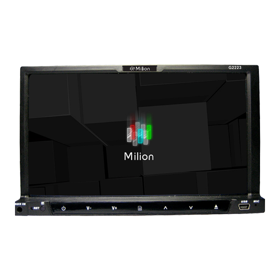 Milion G2223 Manuals