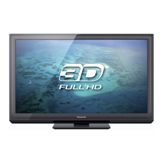 Panasonic Viera TX-PF50ST30 Operating Instructions Manual