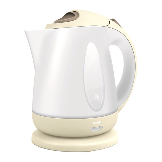 Acme KB200 Electric Kettle Manuals