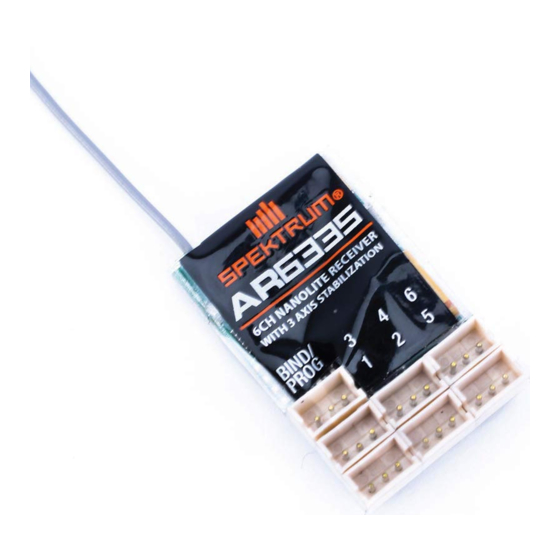 Spektrum AR6335 User Manual