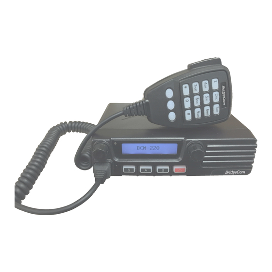 BridgeComSystems BCM-220 Manuals
