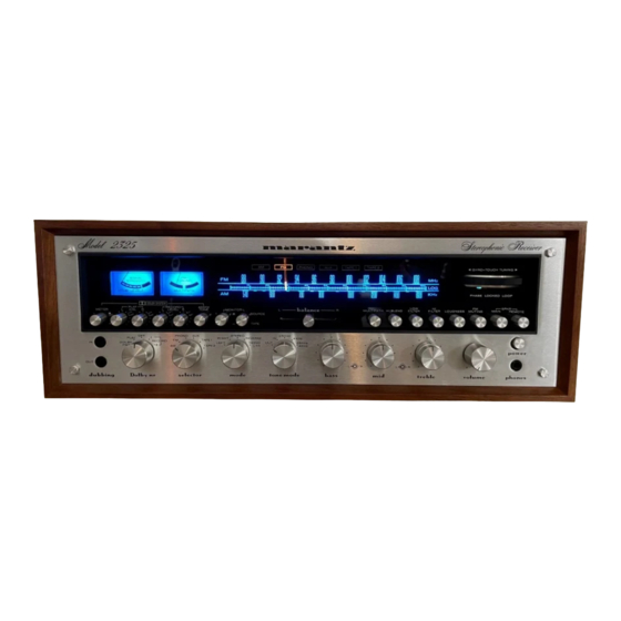 Marantz 2325 Service Manual