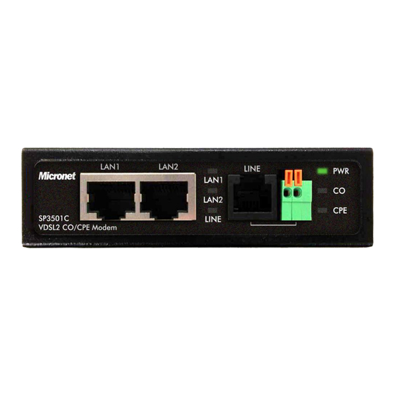 MicroNet SP3501C User Manual