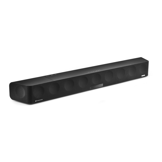 Sennheiser AMBEO Quick Manual