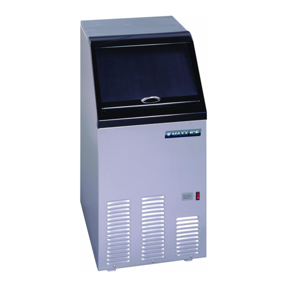 Maxx Ice MIM75 Self-Contained Machine Manuals