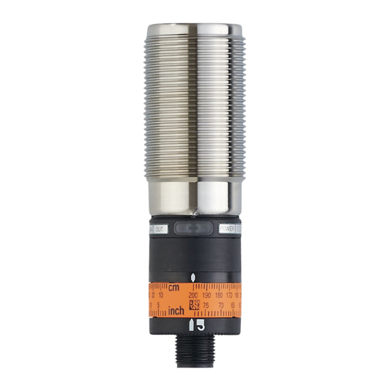 IFM OID25 Series Operating Instructions Manual