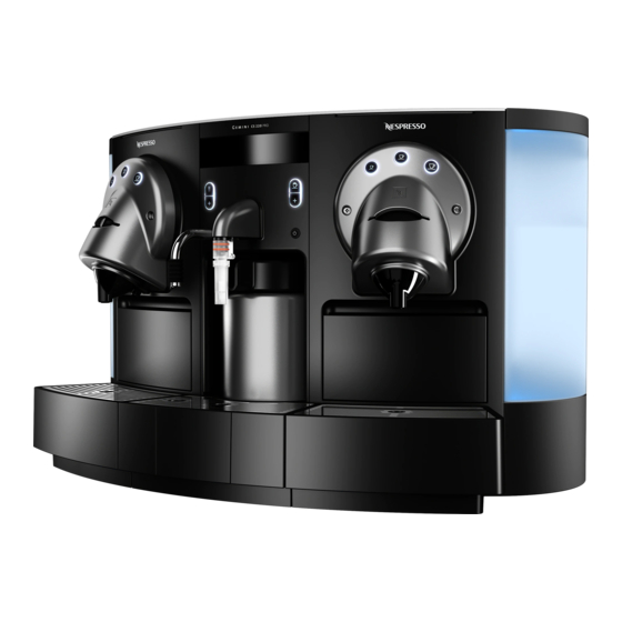 Nespresso Zenius ZN100 Descaling Instructions