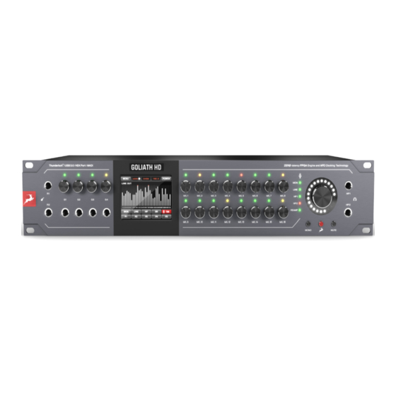 Antelope Goliath HD Gen. 3 User Manual