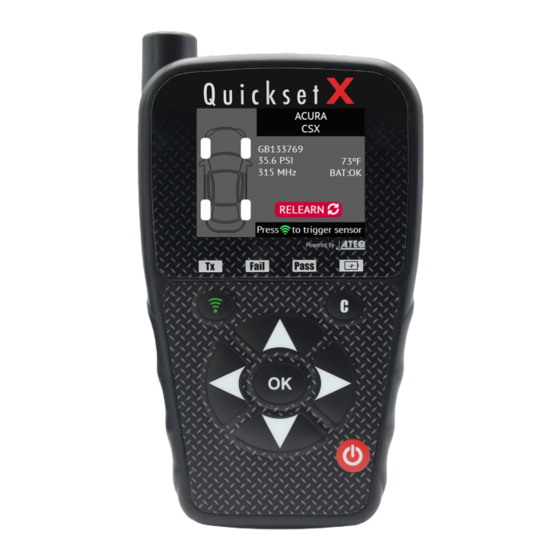 ATEQ Quickset X User Manual