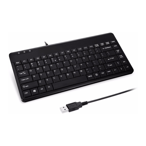 perixx PERIBOARD-409 C Type-C Keyboard Manuals