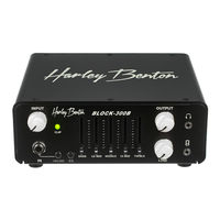 thomann Harley Benton Block-300B User Manual
