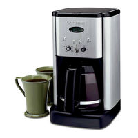 Cuisinart Brew Central DCC-1170BK Manual