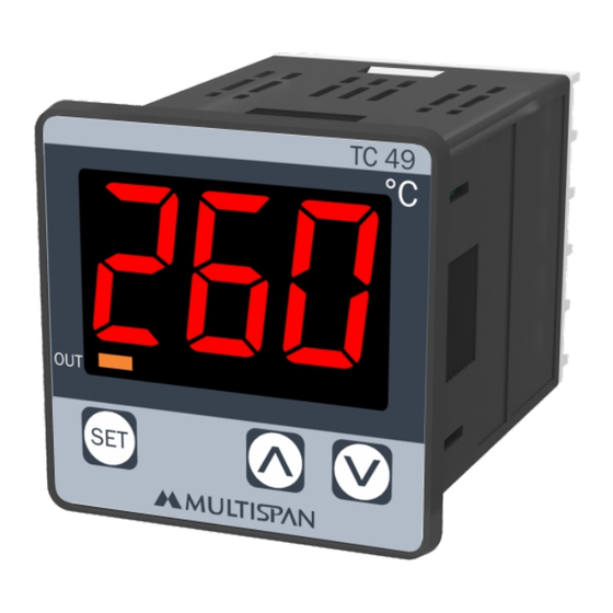 MULTISPAN TC-49 Quick Start Manual