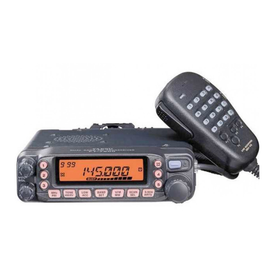 Yaesu FT-7800R Brochure & Specs