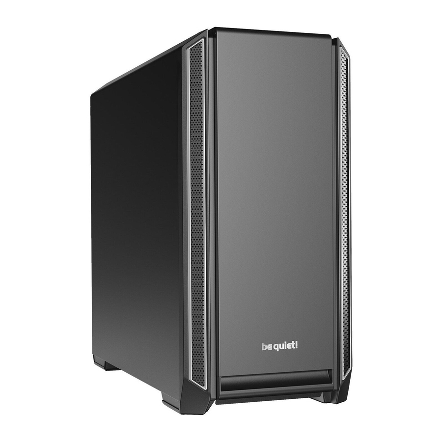 be quiet! Silent Base 601 - PC Cases Manual