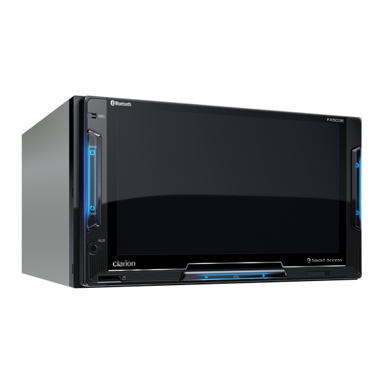 Clarion NX503E Owner's Manual