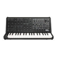 Korg MONOPOLY POLYSIX MS-20 Owner's Manual