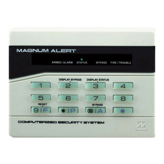 NAPCO Magnum Alert 1016e Installation Instructions Manual