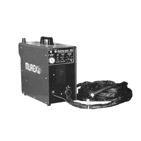 Murex SABRE-ARC 35i/PT-50 Operating Manual