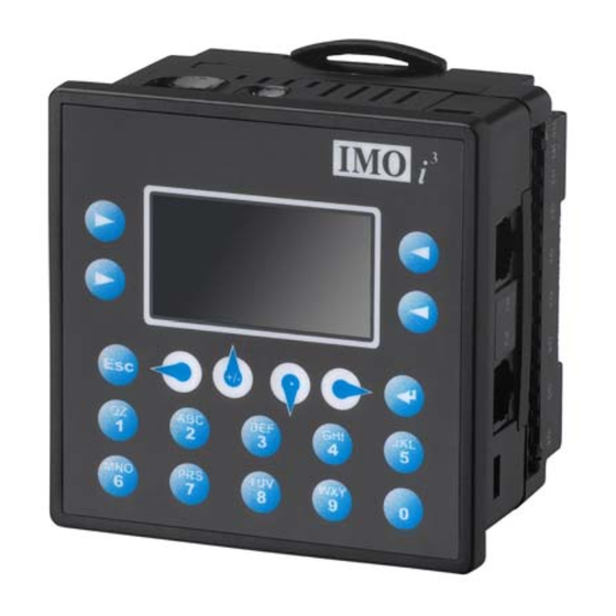 IMO i3A12X/10A01-SOO User Manual