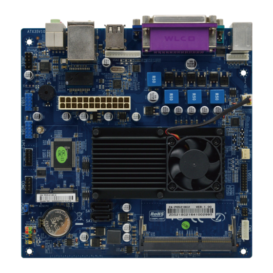 Zeal-All ZA-POS218C2 User Manual