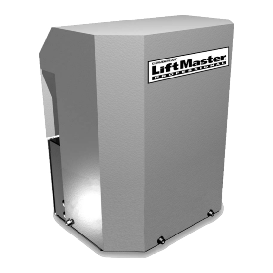 Chamberlain LIFTMASTER SL920 Owner's Manual