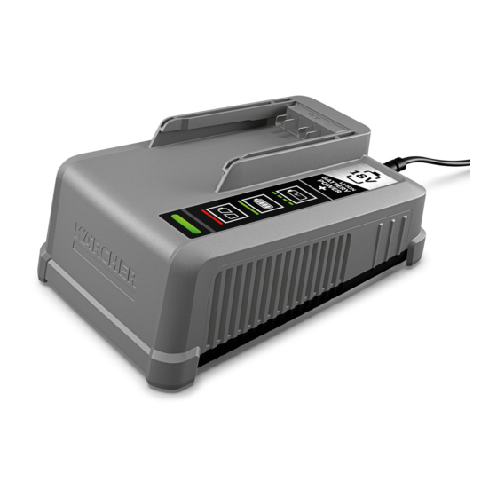 Kärcher Battery Power+ Fast Charger 18/60 Manual