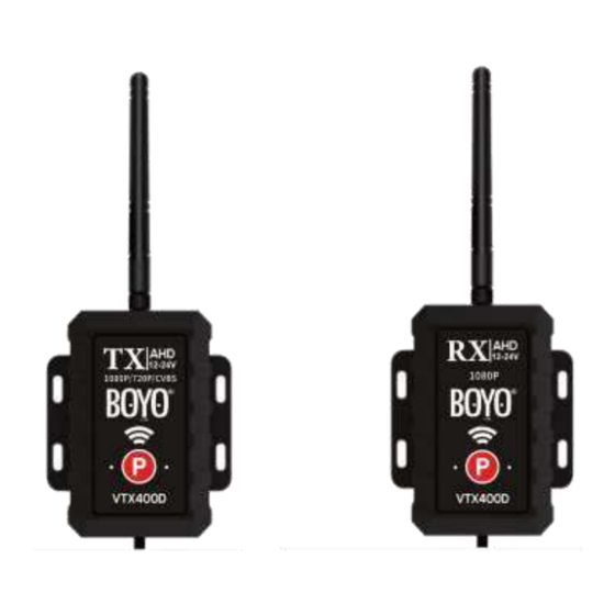 Boyo VTX400D User Manual