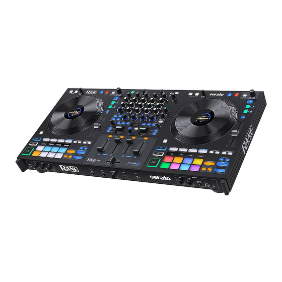 Rane Four Manuals