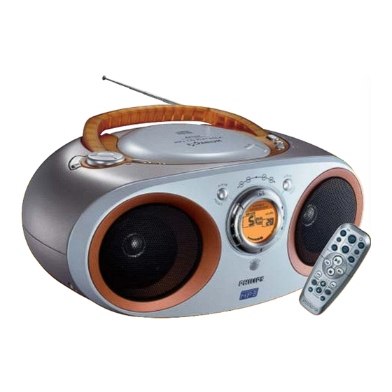 Philips AZ1155 Specifications