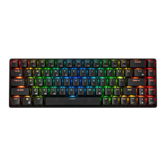Modecom LANPARTY RGB BT Manuals