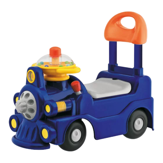 Chicco SIT AND RIDE TRAIN Manual