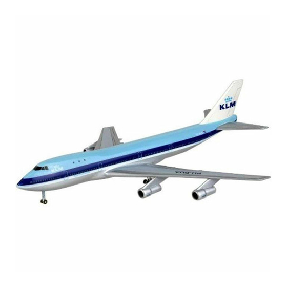 REVELL Boeing 747-200 Assembly Manual