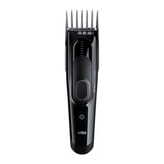 Braun HC 5050 Manual