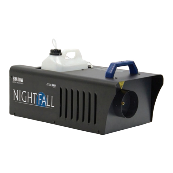 Tempest Shadow Nightfall Owner's Manual