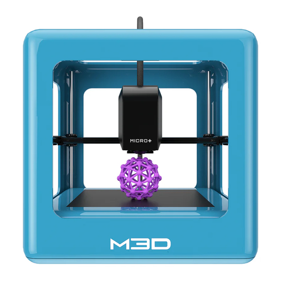 m3d Micro+ User Manual