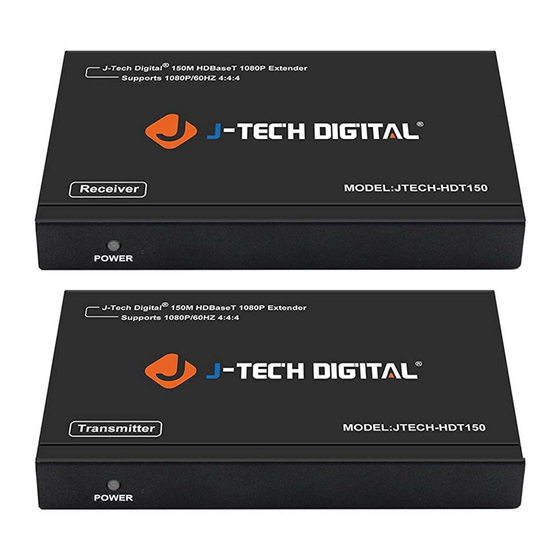 J-Tech Digital ProAV Series Manuals