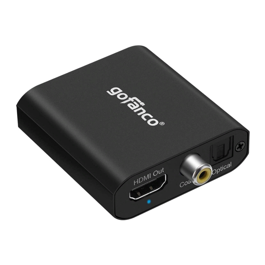 gofanco HDAudExt14 User Manual