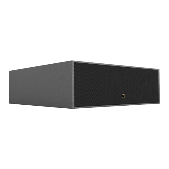 L-Acoustics SB 10i Owner's Manual