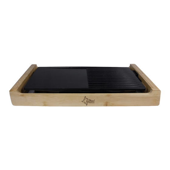 Suntec Wellness TGR-7017 bamboo Manual