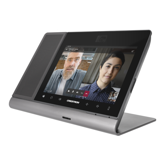 Crestron UC-P8-TD Quick Start Manual