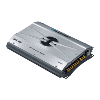 Blaupunkt GTA 450 Operating And Installation Instructions