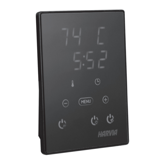 Harvia XENIO CX45J Instructions For Installation And Use Manual