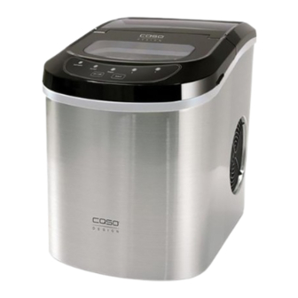 CASO DESIGN IceMaster Pro Original Operating Manual