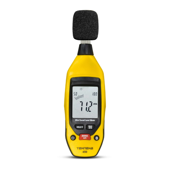 Tekneka 450 User Manual