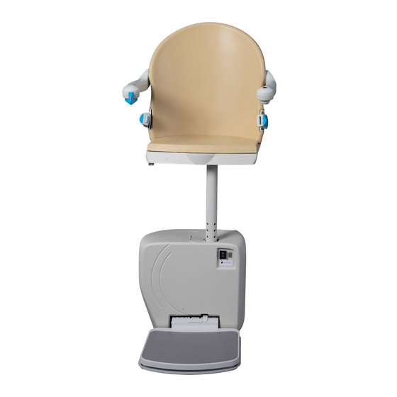 Handicare 4000 Smart seat Manual