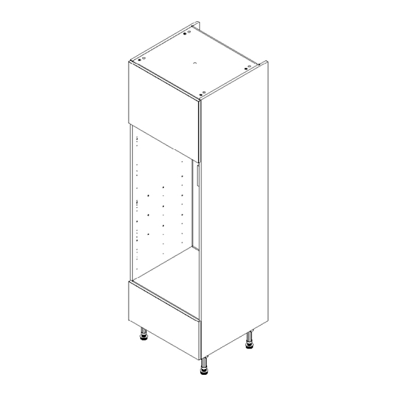 Wren Vogue 600 Double Appliances Tower Fittings Manual